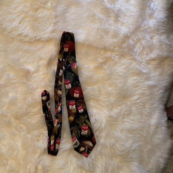 Campbell's Soup Vintage Silk Tie - Picture 4 of 7